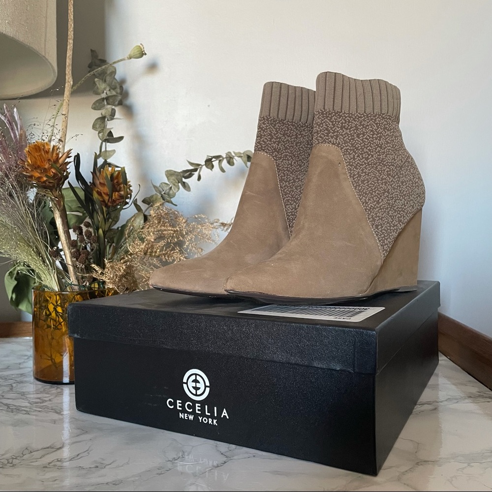 CECELIA NEW YORK RENATA SOCK BOOTIES